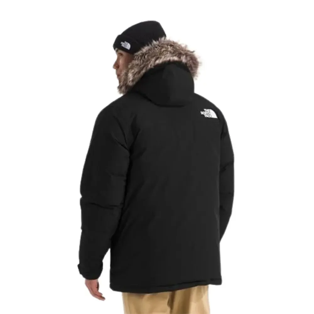 The North Face McMurdo Parka Jacket Mens Small Black Water Repellent GBO3166